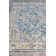 Antique Loom Blue/Beige Polyester powerloom Area Rug