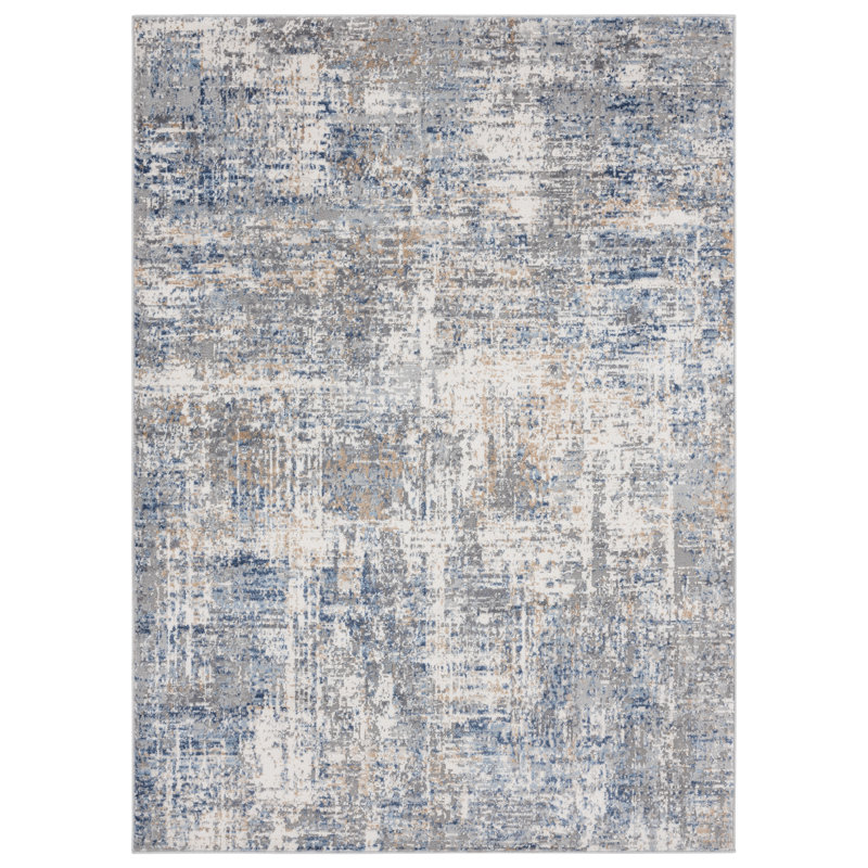 United Weavers Falzini Elegance Blue Oversize Area Rug 12'6" x 15', Rectangle 12'7" x 15'