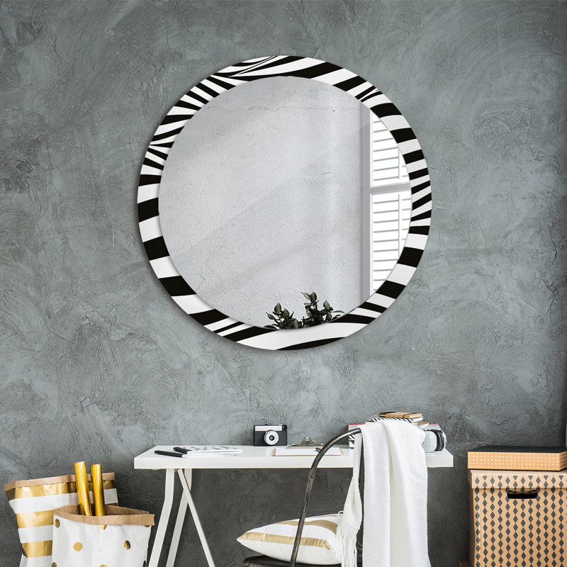 Huldar Glass Flat Wall Mirror