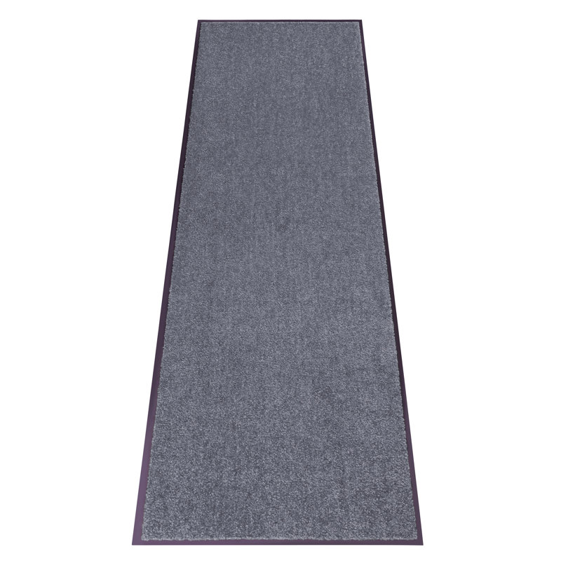 Wash & Clean Doormat, Grey, 60cm W x 180cm L