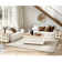 3pcs End Table Set With Coffee Table