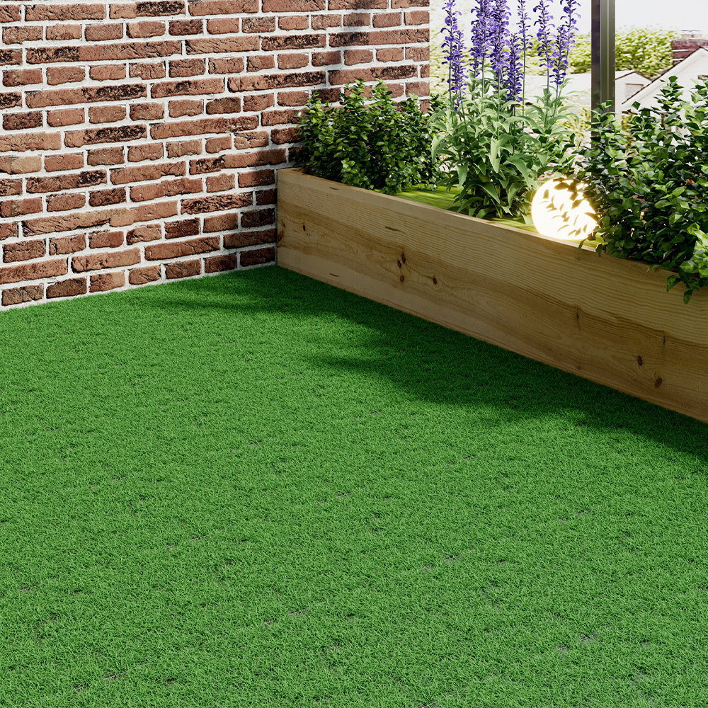 30cm L x 30cm W Plastic Interlocking Deck Tile
