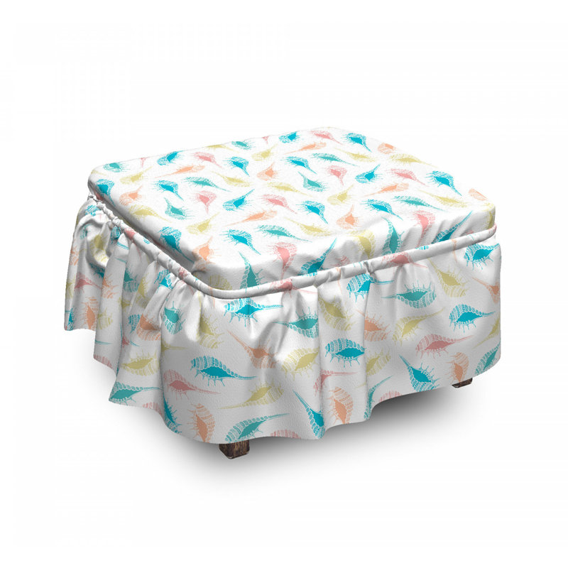 Housse pour repose-pieds cabrits murex longue queue