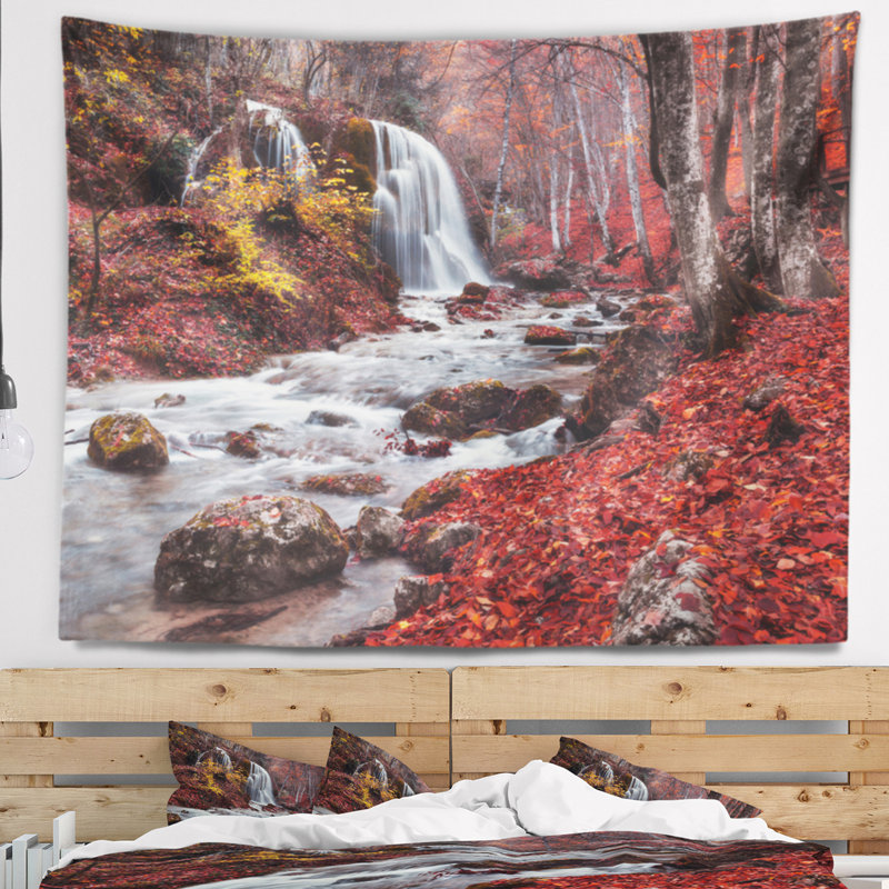 Landscape Polyester Tapestry, 32" H x 39" W