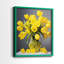 FLORAL Series DCCXCIV-Impression encadrée de qualité supérieure - prête à être accrochée - aucun clou requis - aucun clou requis-107998954-107998952