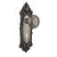 Victorian Plate with Decorative Keyhole and Deco Door Knob-874584993-874584992