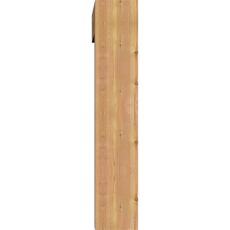 Support de bloc olympique avec entretoise décalée, 40 x 32, Cèdre rouge occidental de l 7 1/2 po (lisse)