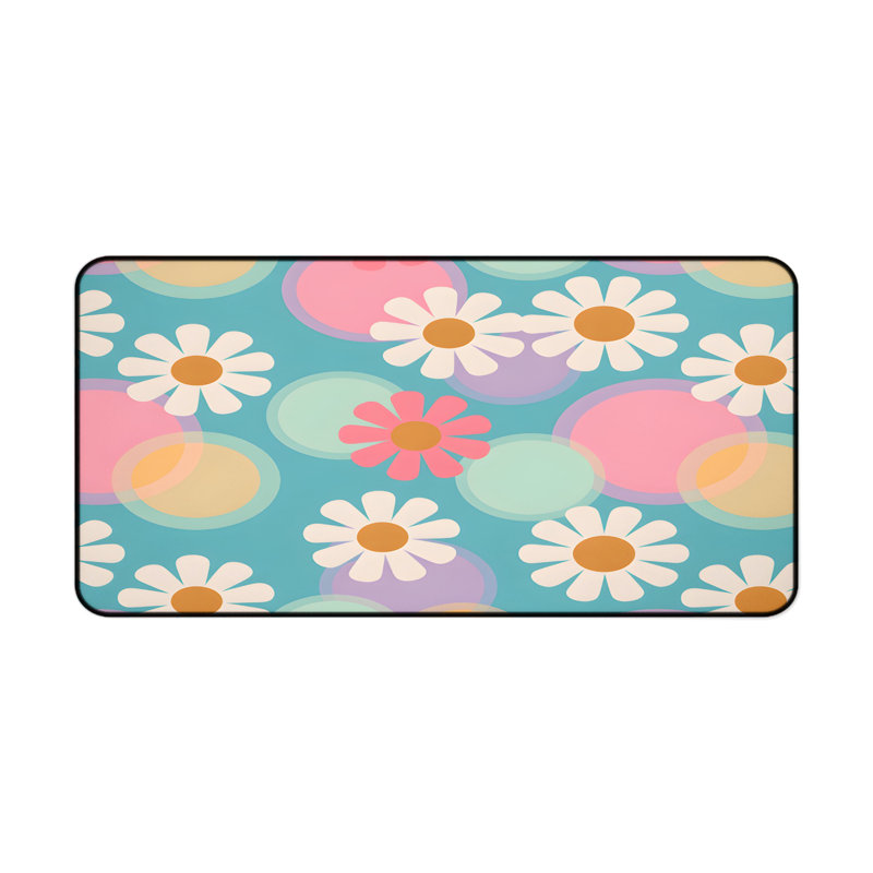Polyester Desk Pad, 14.4x12.1