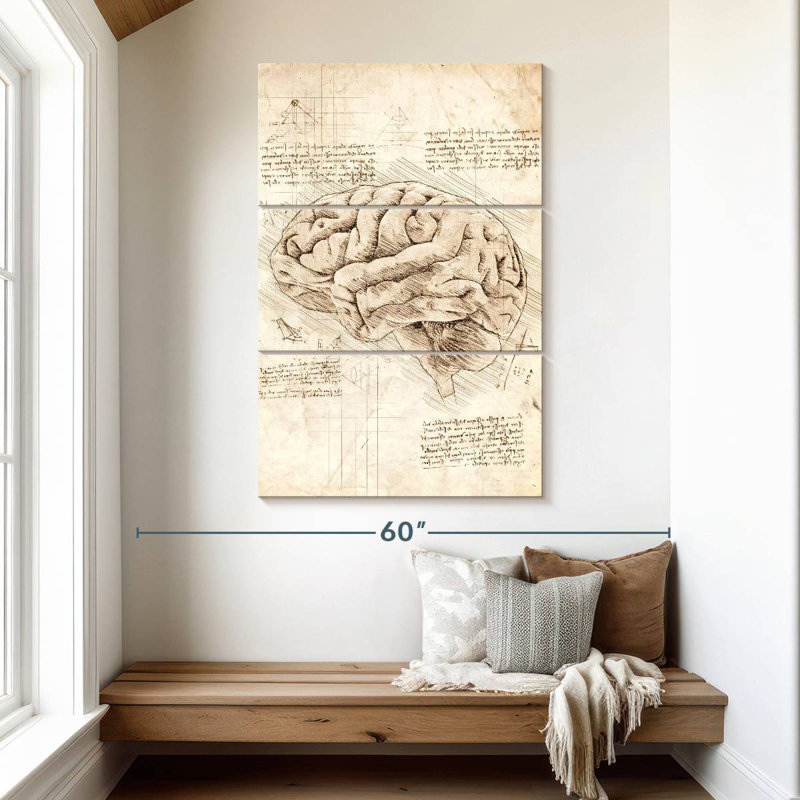 Keiri Human Brain, 50" H x 32" W