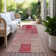 Aleid Washable Striped Indoor / Outdoor Rug