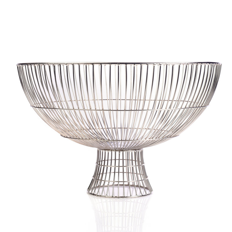 Brayden Studio® Georges Stainless Steel Stainless Steel Serving Bowl, Silver
