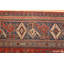 Tapis soumak rustique à motif géométrique antique