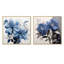 Bouquet de rhododendrons en pleine floraison - ensemble de 2 collages rhododendrons carrés-1635068769-1635068771