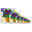 Boho Flowers 165 - impression sur toile tendue-2076129936