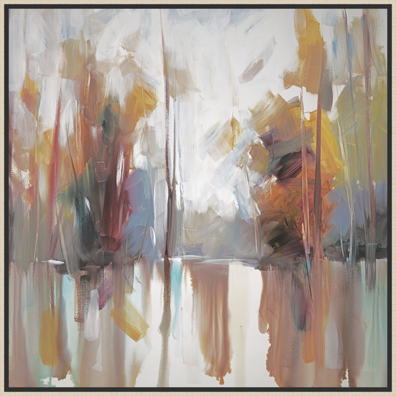 Etched In Sunlight 1 Print by Art House Studios, 24" H x 24" W x 2" D