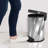 Steel Open Waste Basket - 1.32 Gallons