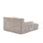 Chaise longue avec trois coussins Lazy-231815982