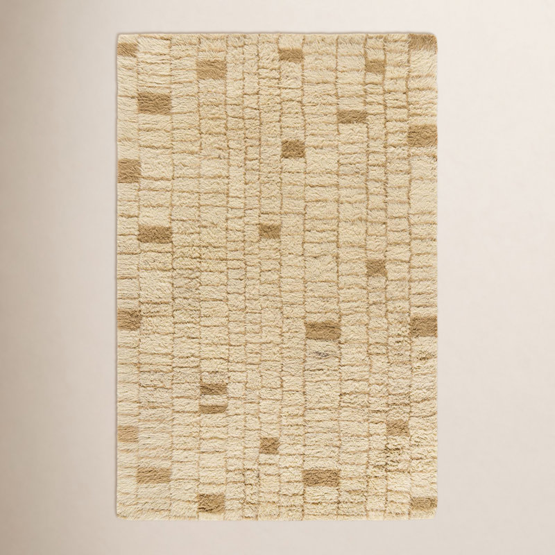 Tapis à poil long Anemone, Rectangle 9 pi x 12 pi