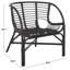 Valeriya Woven Rattan Arm Chair