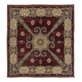 Vintage One-of-a-Kind 9'2X10'1 Hand Knotted Area Rug