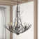 6 - Light Dimmable Tiered Chandelier