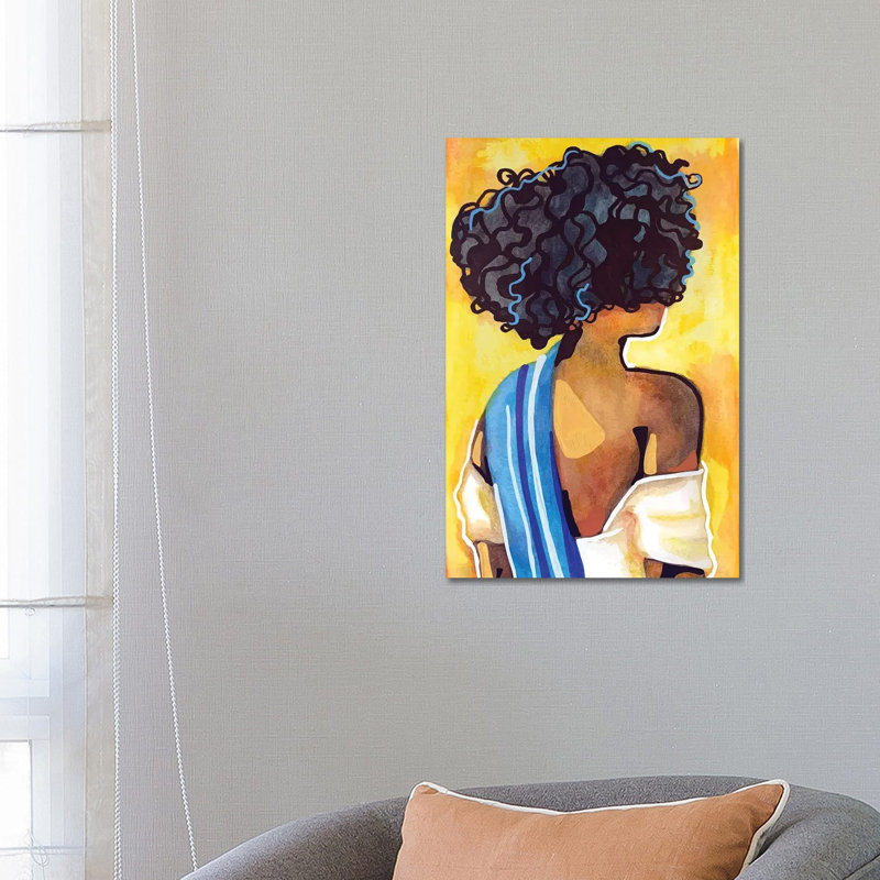 Silk - Print on Canvas, Wrapped Canvas, 66.04 cm H x 45.72 cm W x 1.91 cm D