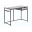 Bureau d'ordinateur, bureau personnel, ordinateur portable, tiroir de rangement, travail, métal, contemporain, moderne-264021601