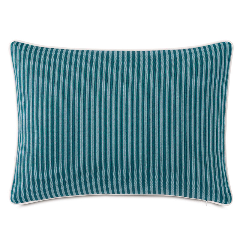 Housse de coussin rectangulaire pour l'extérieur Villa, Noir