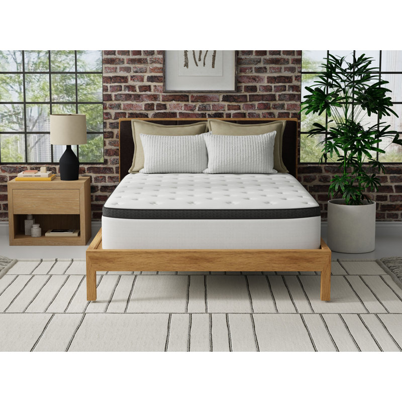 Sleep by Wayfair™ 14" Medium Hybrid Mattress - 14"