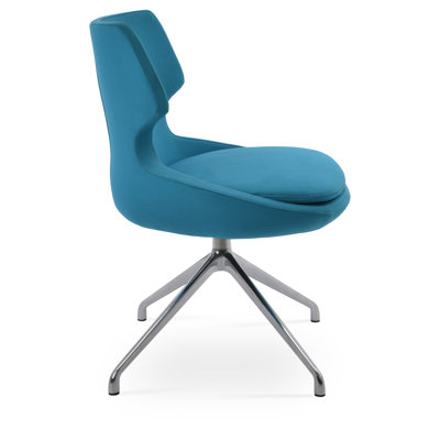 Patara Spider Swivel Chair in Wool