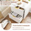 49cm W Manufactured Wood Bedside Table