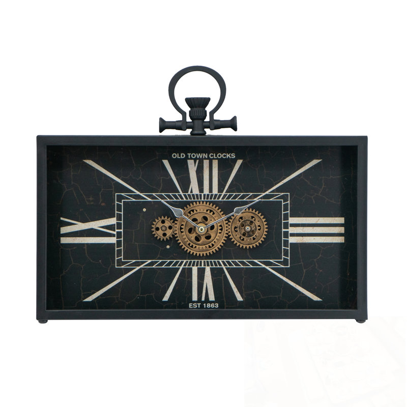 Decorative Gear Table Clock