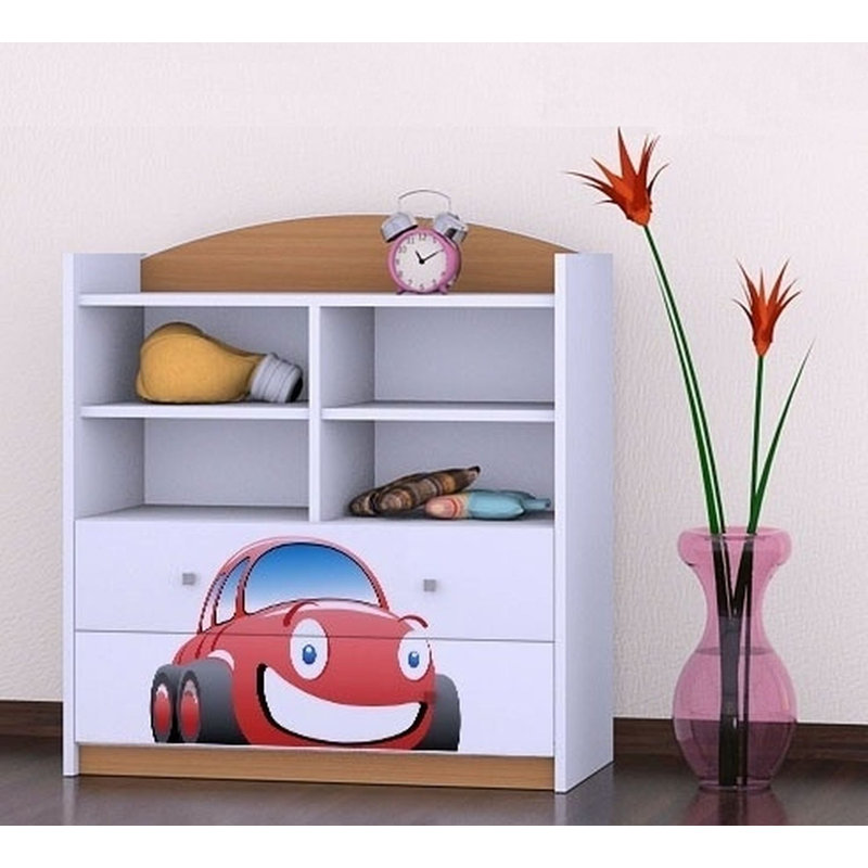 Summer 96cm H X 86cm W Transportation Kids Cube, Natural