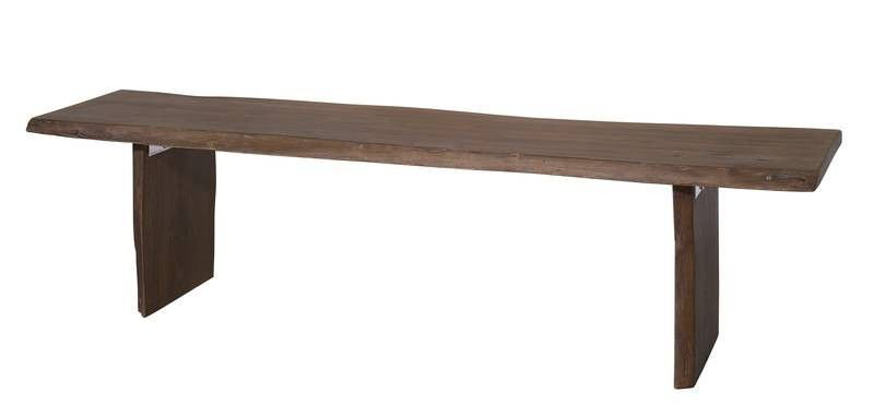 Solid Wood Bench, H45 x W38 x D180cm