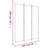 vidaXL 3-Panel Room Divider Black 59.1"x78.7" Fabric-1606404112-1599908909-1606404117