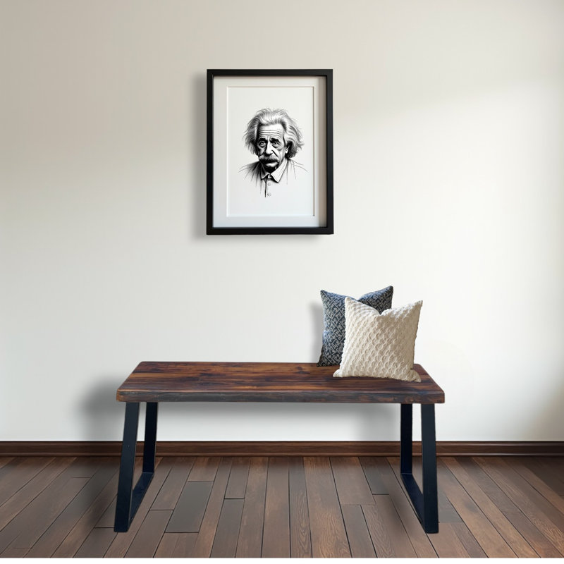 Banc trapézoïdal Timberland, Brun, H 22 po x l 60 po x P 15 po