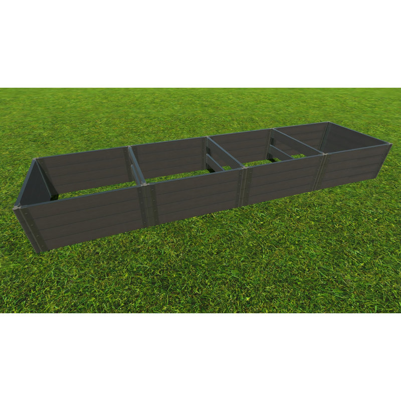 Lit de jardin surélevé en bois manufacturé 5,5 "H