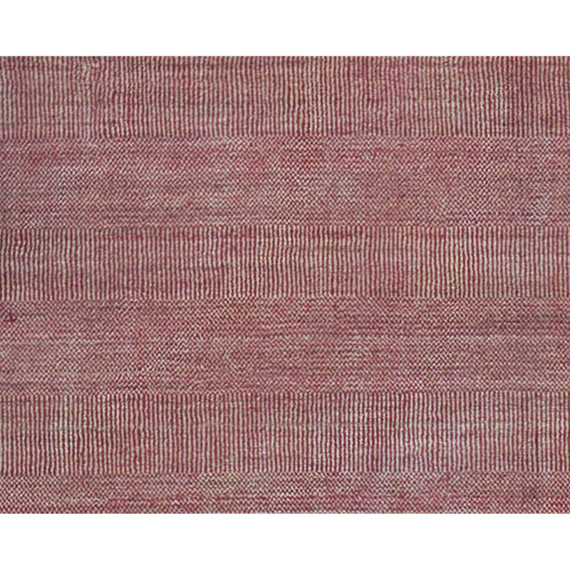 Wool Area Rug in Light Red