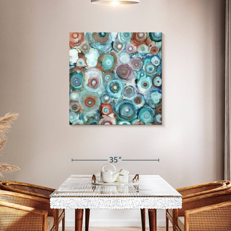 Avery Liquid Geodes, 36" H x 36" W