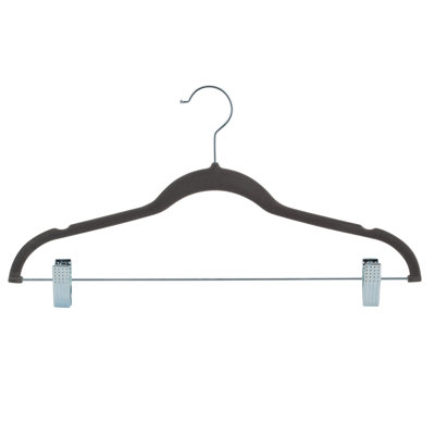 Reims Velvet Hangers With Clips for Dress/Shirt/Sweater