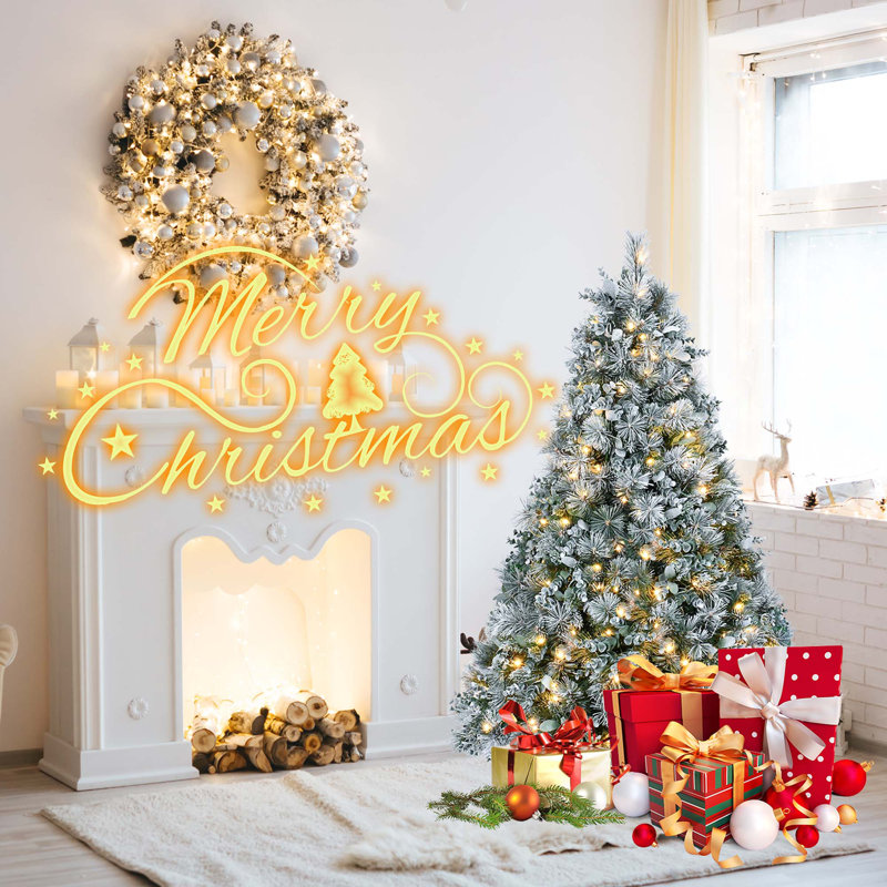 Arbre de Noël tout en fil métallique