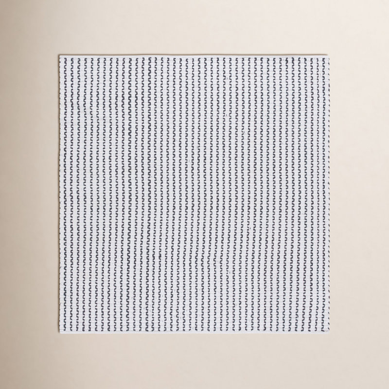 Chevron Hand Woven Cotton Area Rug, Square 6'