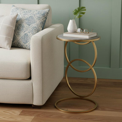 Table de bout abstraite Menga