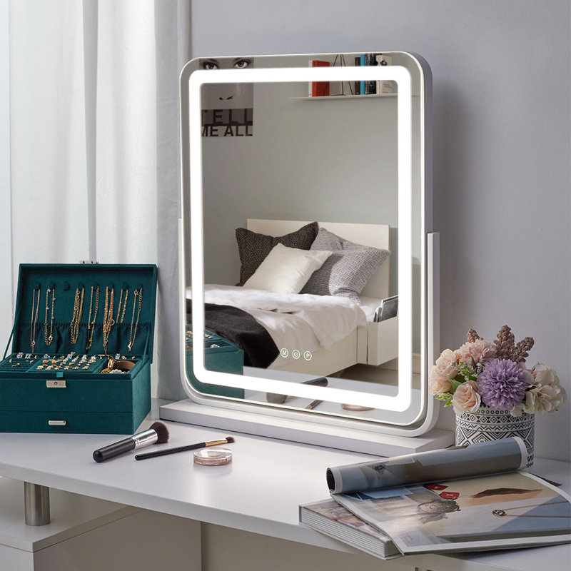 Metal Rectangle Floor Mirror