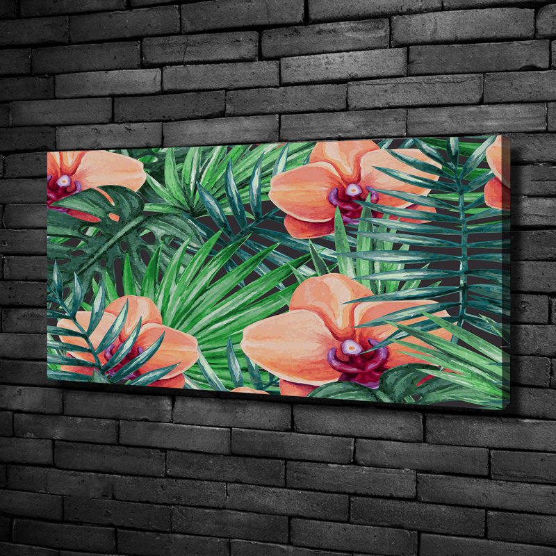 Orchid - No Frame Print on Canvas