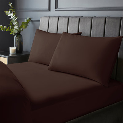 Silentnight Pure Cotton 200 TC Extra Deep Fitted Sheet