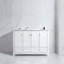 Base de meuble-lavabo 48 po, armoire de rangement - 4 portes à fermeture douce et 2 tiroirs-125034048