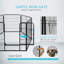 32'' 8 Panel Foldable Metal Pet Fence Barrier