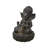 Handcrafted Outdoor Sculptural Fountain with Lights