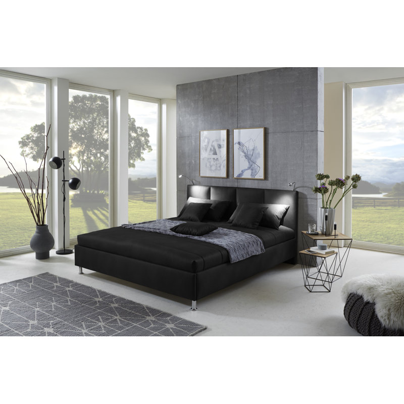 Fish Polyester Solid Colour Bedspread, 100 x 200cm, Black